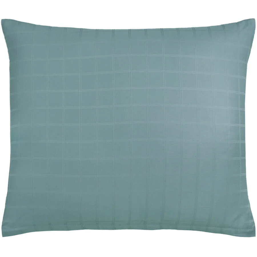 Flair Kissenbezug Damast Grün Baumwolle 65 cm 65 cm - Farbe: mint