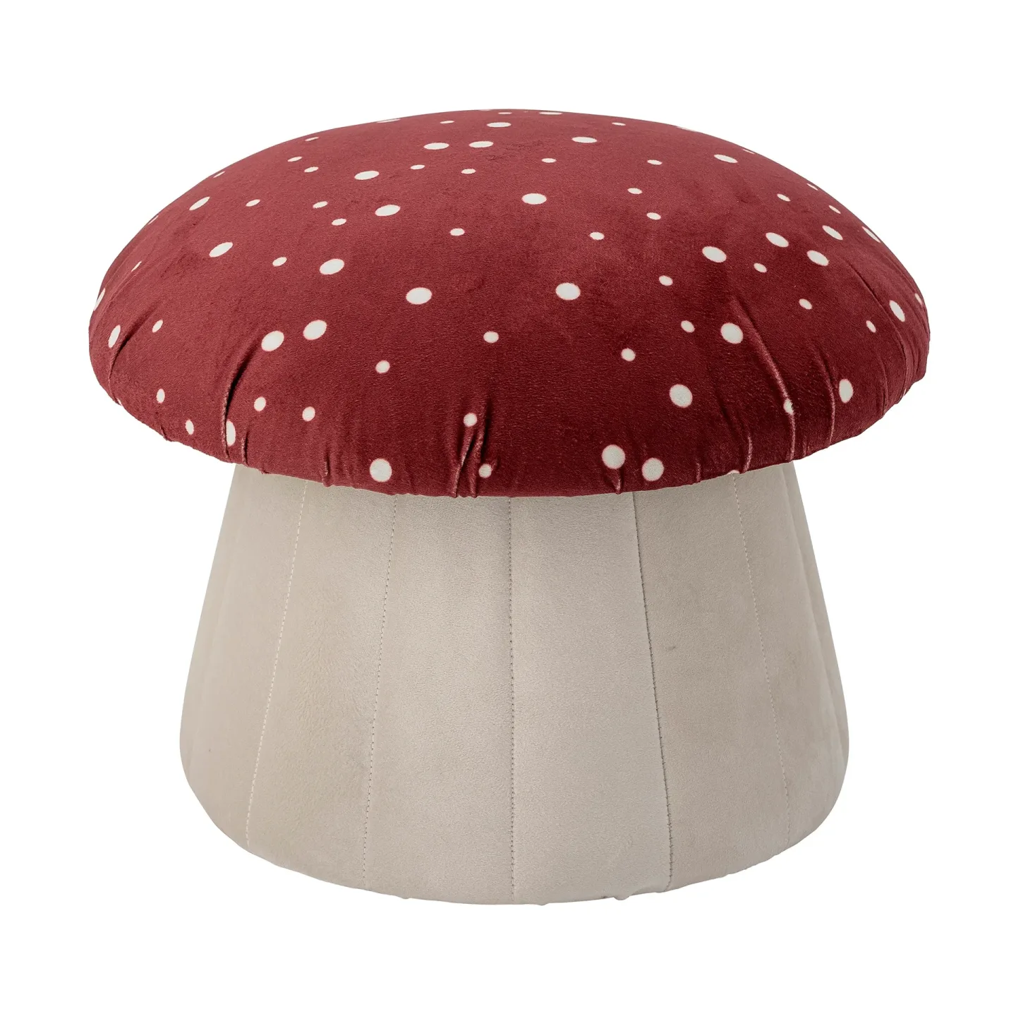 Bloomingville Lue Sitzpouf Ø37x30 cm Rot