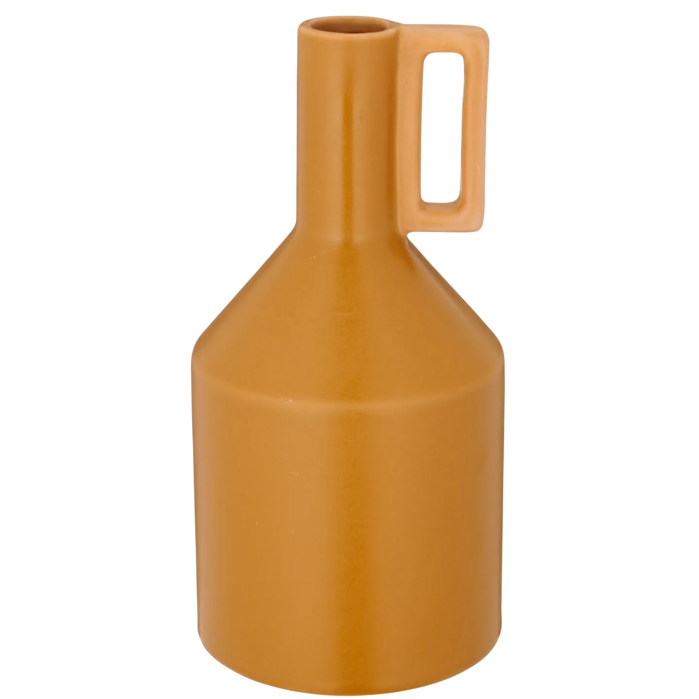 Gasper Vase Flasche mit Henkel, Amber | Schubiger Möbel