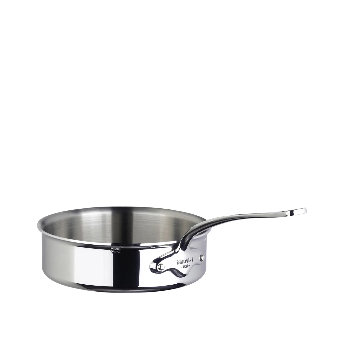 Mauviel - Sauté Pan Cook Style Steel - 1,7 L - Stekpannor - Silver