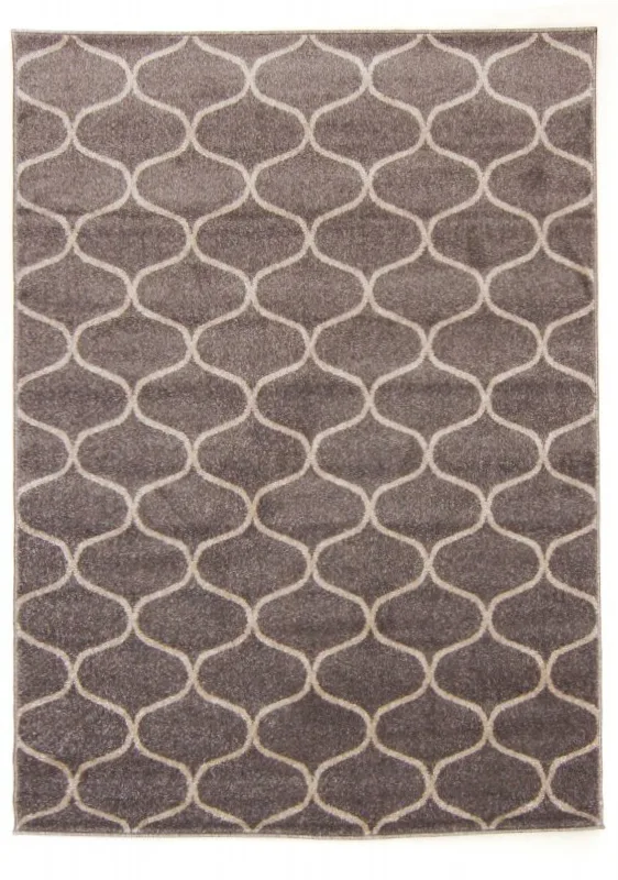 Wilton-teppe - Fabia (grå) (Størrelse: 190 x 270 cm)