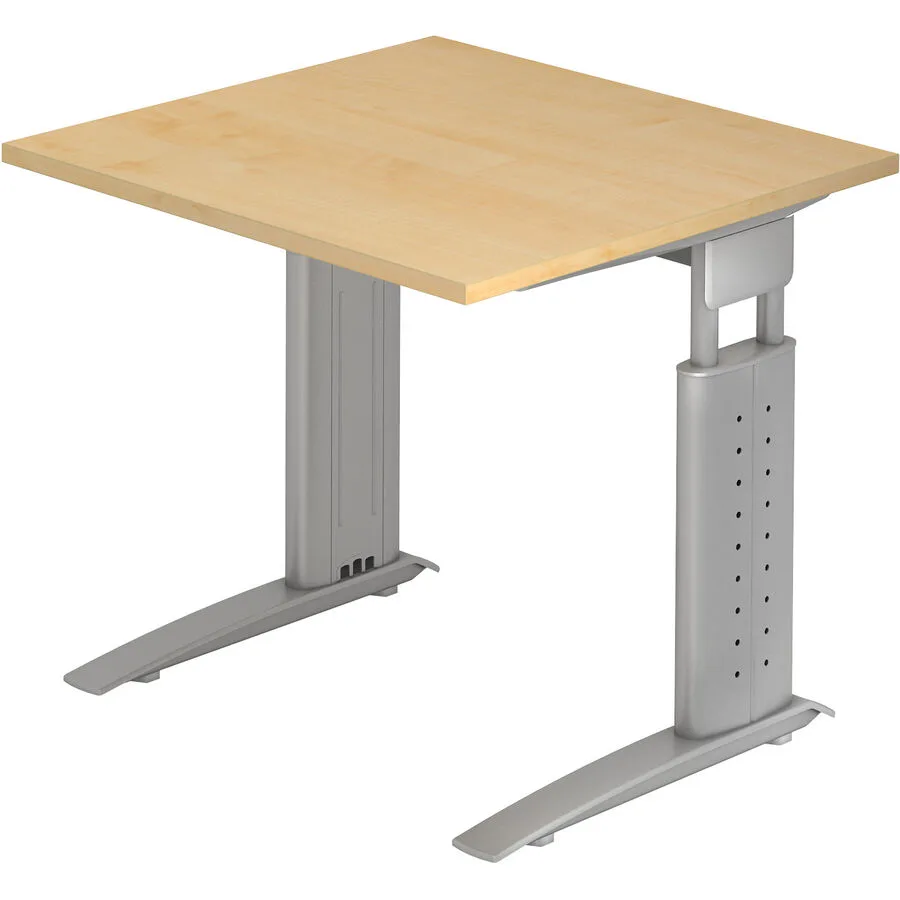Schreibtisch Office Ahorn Dekor Holzwerkstoff B 80 T 80 cm