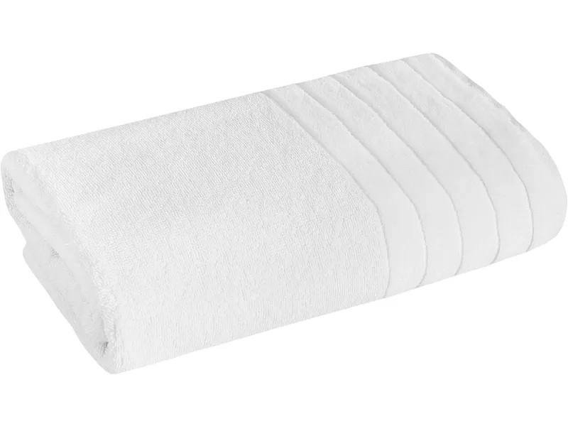 Badehandtuch SIERRA 100x150cm weiss