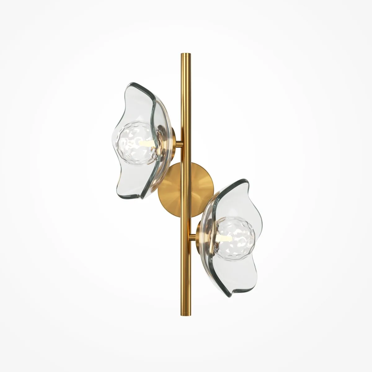 Maytoni - Miracle 2 - Vägglampa - Mässing
