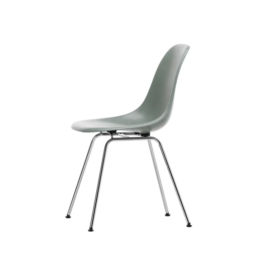 Vitra Eames fiberglass chairs DSX stol Sea foam green-Chrome