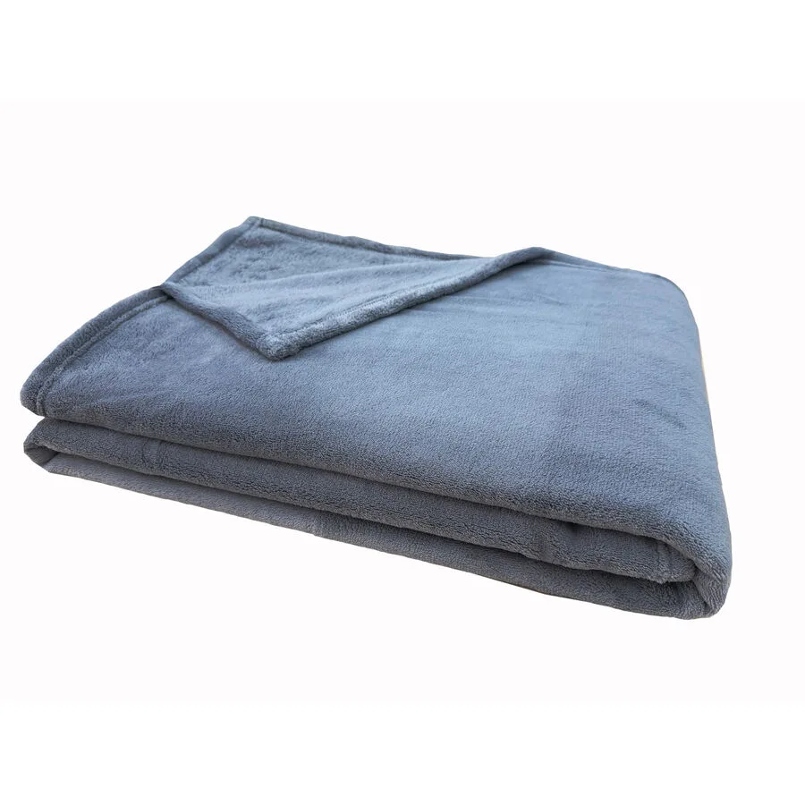 Wohndecke Aria 150x200cm silber - Material: 100% Polyester