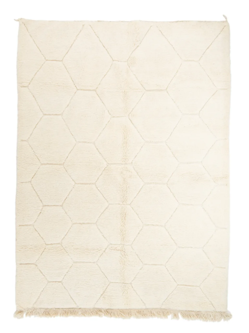 Kelim-teppe Marokkansk Beni Ourain 210 x 290 cm (Størrelse: 210 x 290 cm)