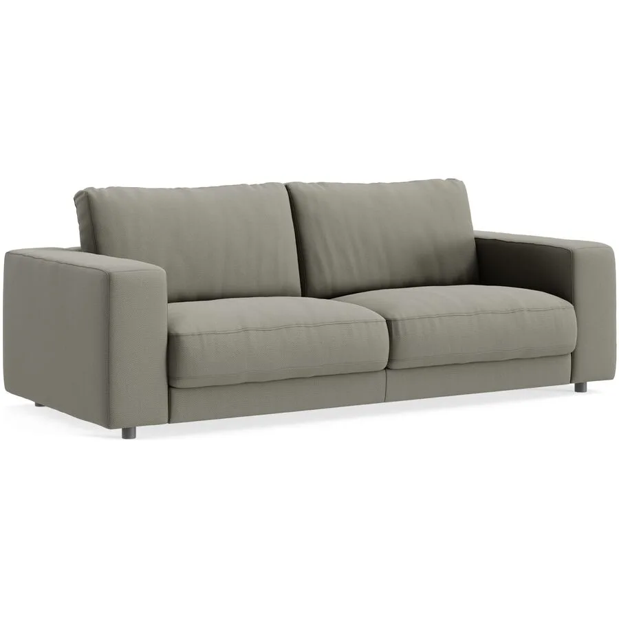 Sofa Ava Bezug: 100% Polyester anthrazit B 230 T 107 cm - Möbel Konfigurator: Traummöbel individuell zusammenstellen