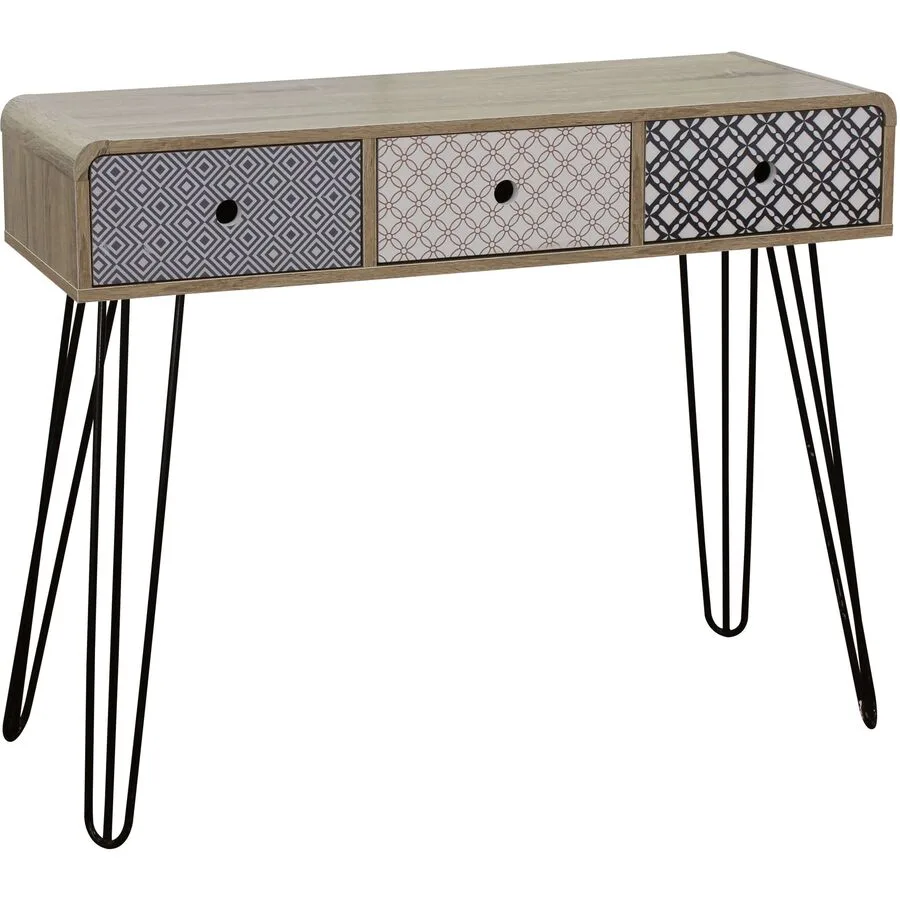 Konsole Post natur MDF B 99 cm H 80.5 cm