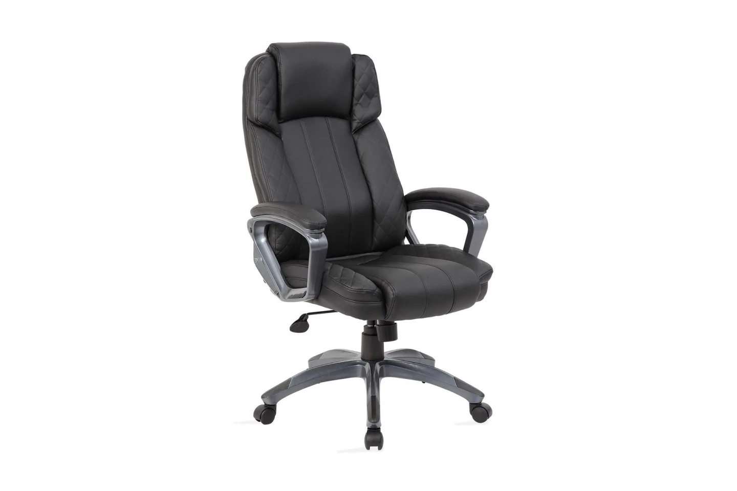 Kontorstol HÅRD 66x755xH116-1235cm färg: svart -