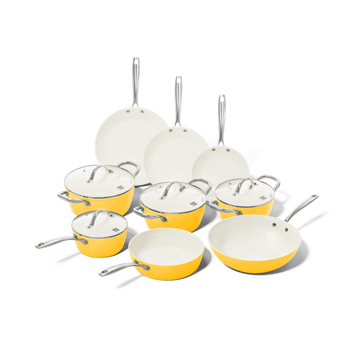 Sunny Side Topfset und Pfannenset 9-teilig