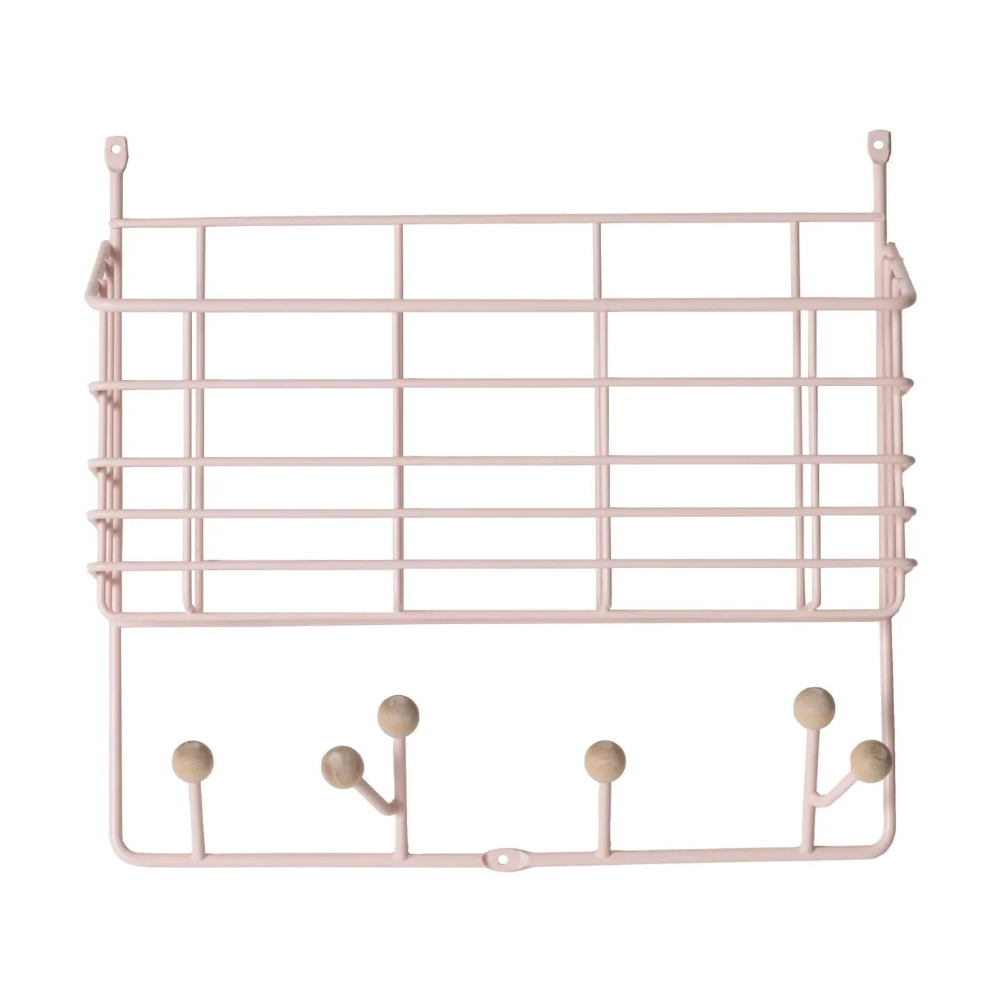 Maze Mitten shelf hylla junior Pale pink, 38,6x35,2x8,6 cm