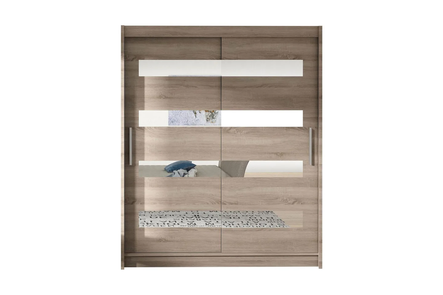 West Garderob 150x58x200 cm - Beige