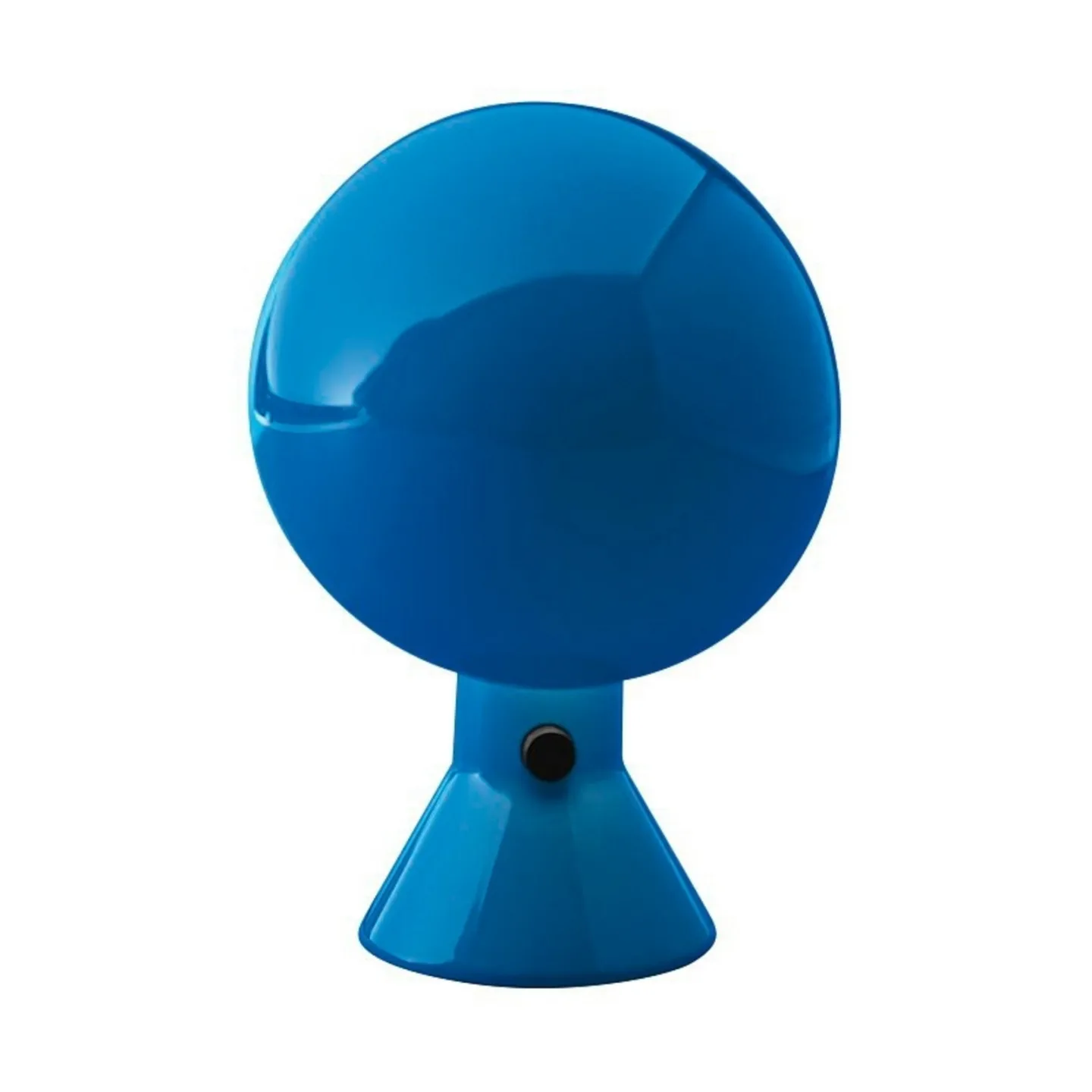Elmetto Tischleuchte Blau - Martinelli Luce Elemtto - Wohnzimmer - Design - Kunststoff - Mit Schirm