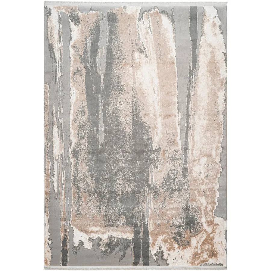 Teppich Trocadero Grau Gefleckt/Meliert Acryl 170 x 120 cm