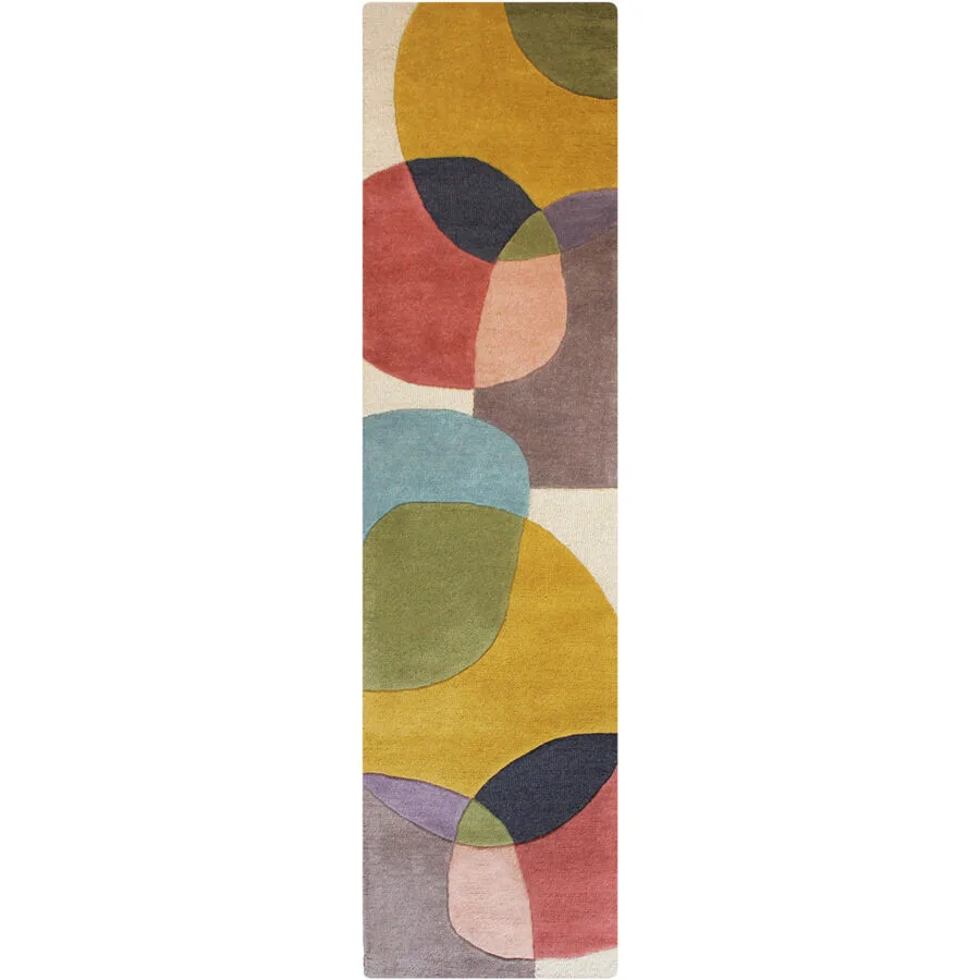 Teppich Hakari Mehrfarbig Wolle 60 cm 230 cm