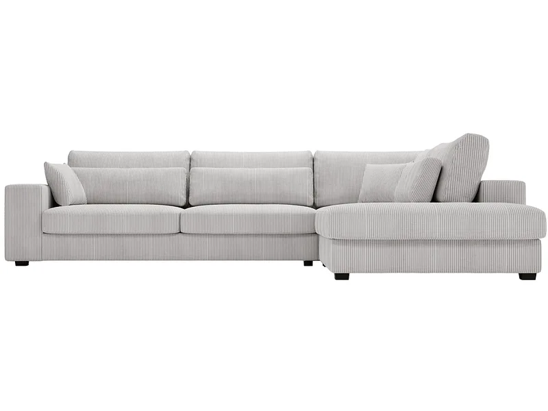 Ecksofa CARMEX Stoff grau
