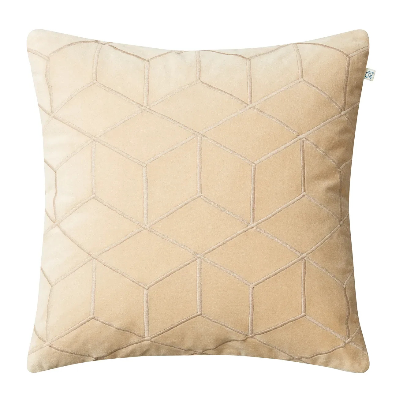 Chhatwal & Jonsson Vir Kissenbezug 50 x 50cm Beige