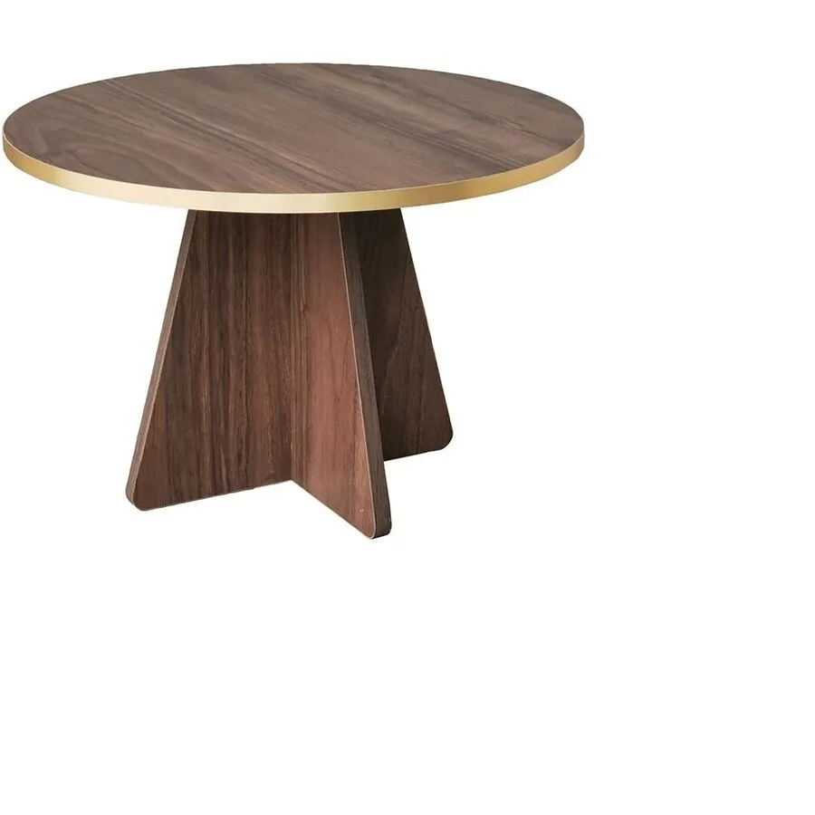 Salontisch Yasam gold Melaminbeschichtete Spanplatte B 60 T 60 cm
