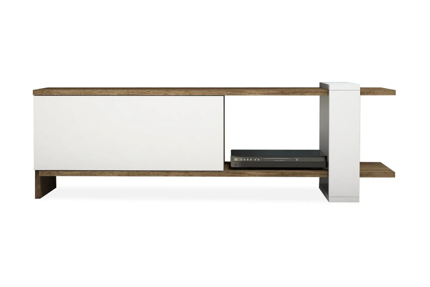 Gersby TV-Bänk 120 cm - Brun/Vit
