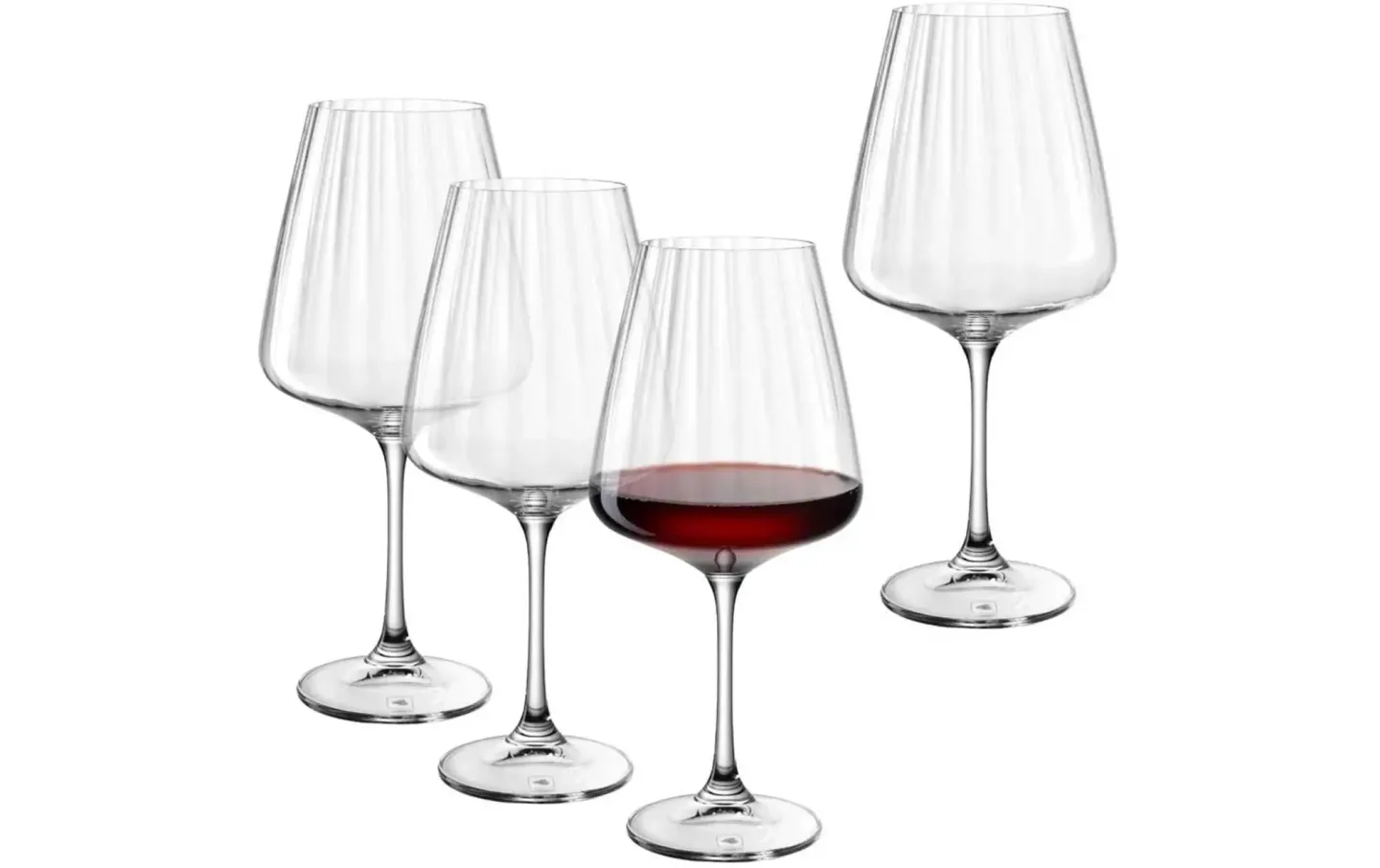 Alltron Rotweinglas Paolo 250 ml, 4 Stück Transparent | Schubiger Möbel
