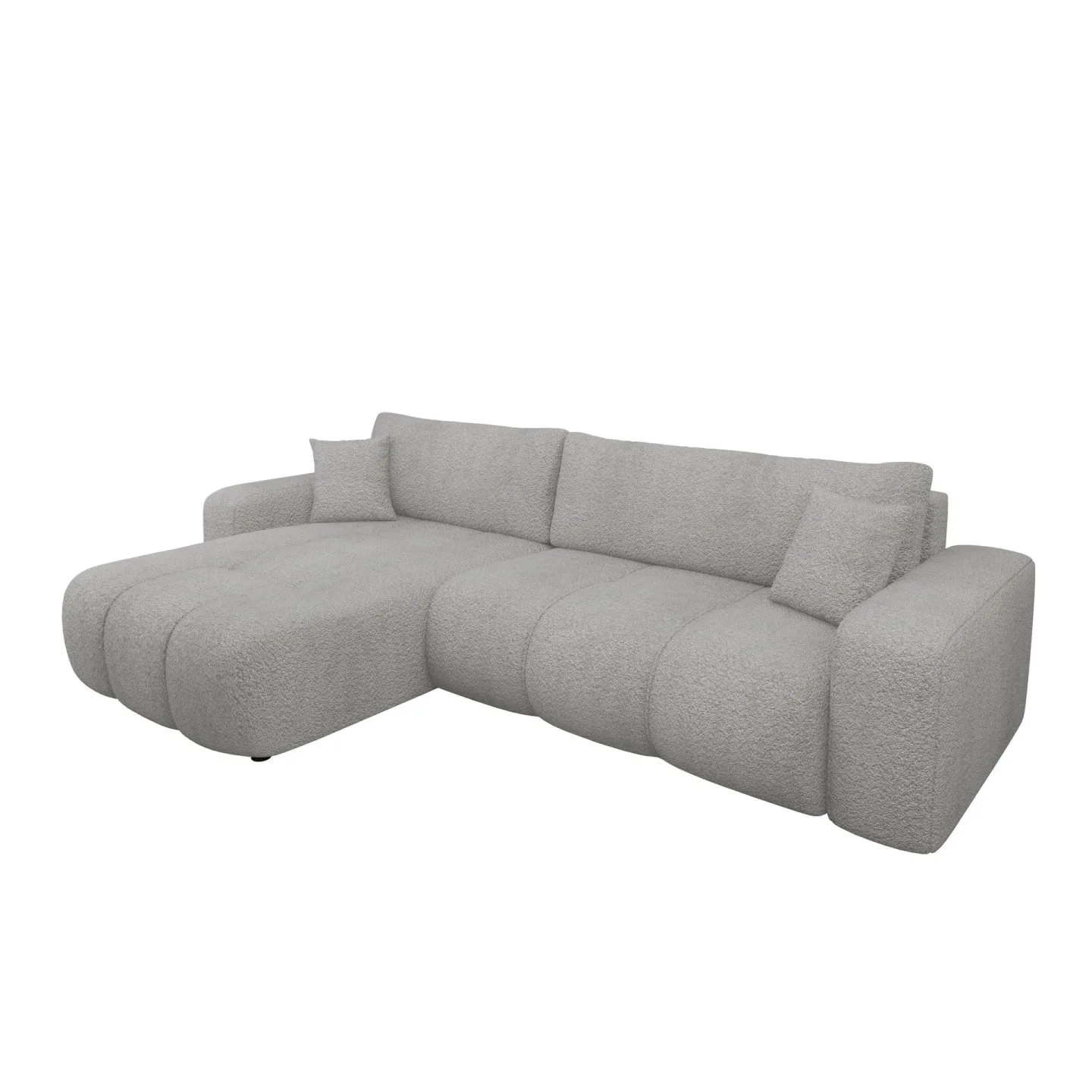 Flo Bäddsoffa med Divan 3-sits - Grå