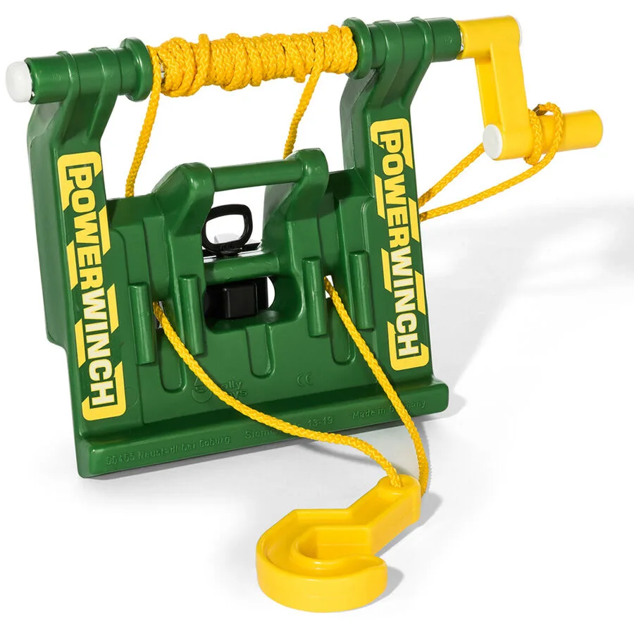 RollyPowerwinch Rolly Toys Grün Kunststoff - Farbe: Grün/Gelb