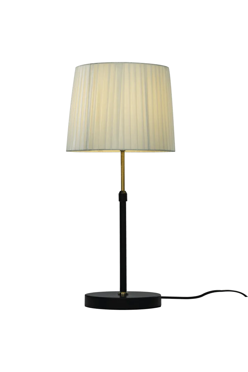 Aneta Lighting - Ezai 55cm - Bordslampa - Svart/mässing