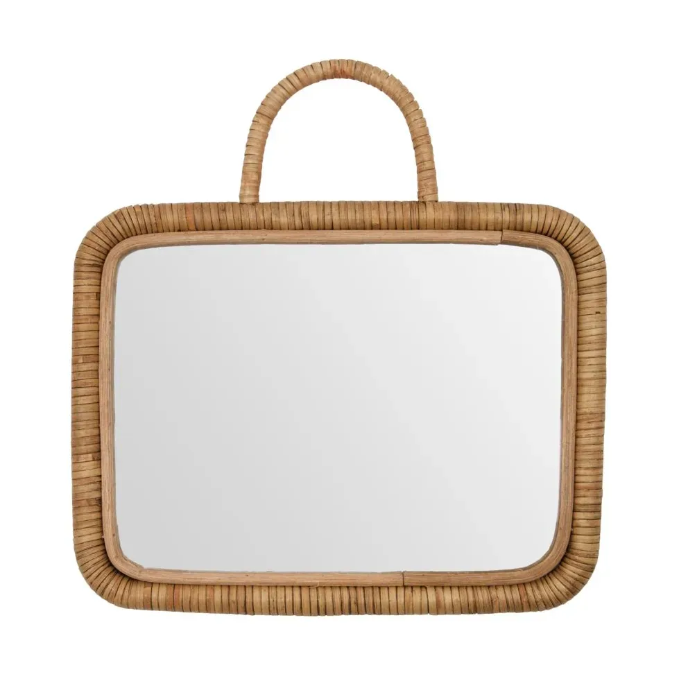 Meraki Baki Spiegel mit Rahmen 24x32 cm Natur