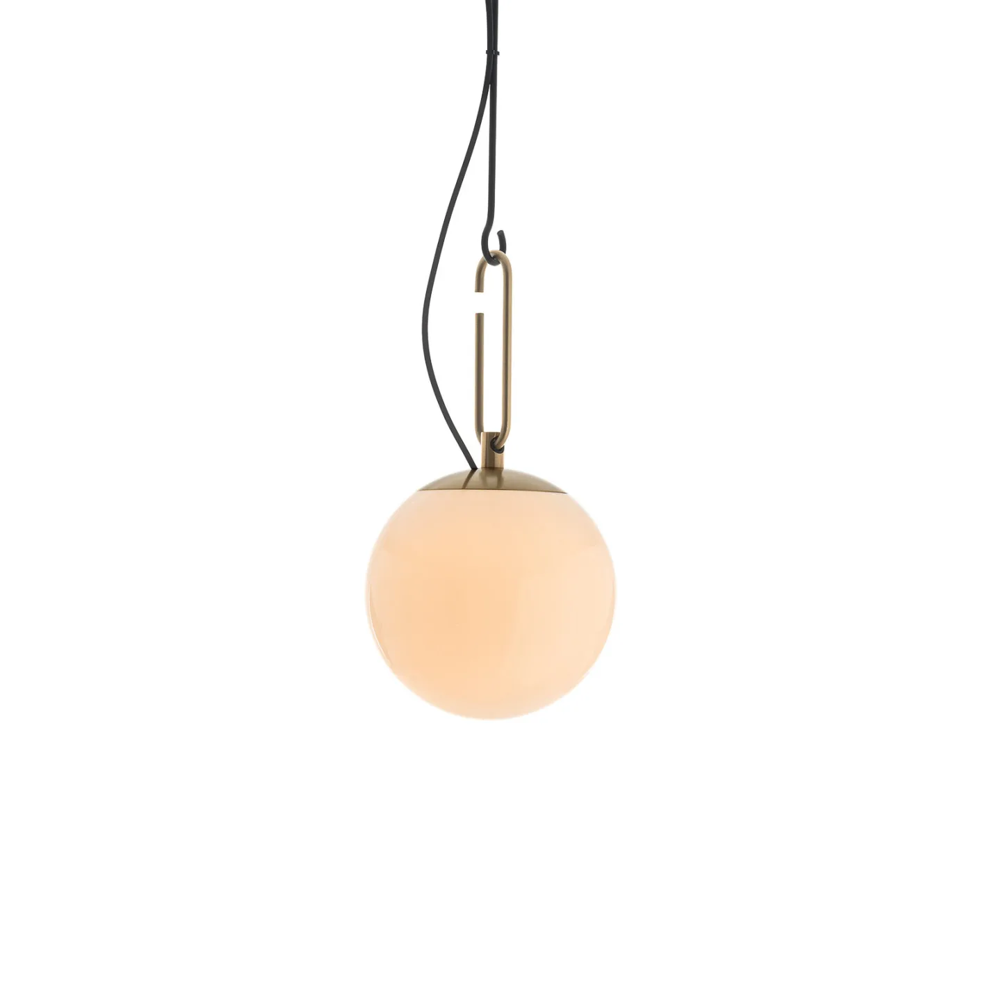 Nh 22 S Pendel Black/Brass - Artemide - Artemide - Stue - Design - Glass - Med en lyskilde