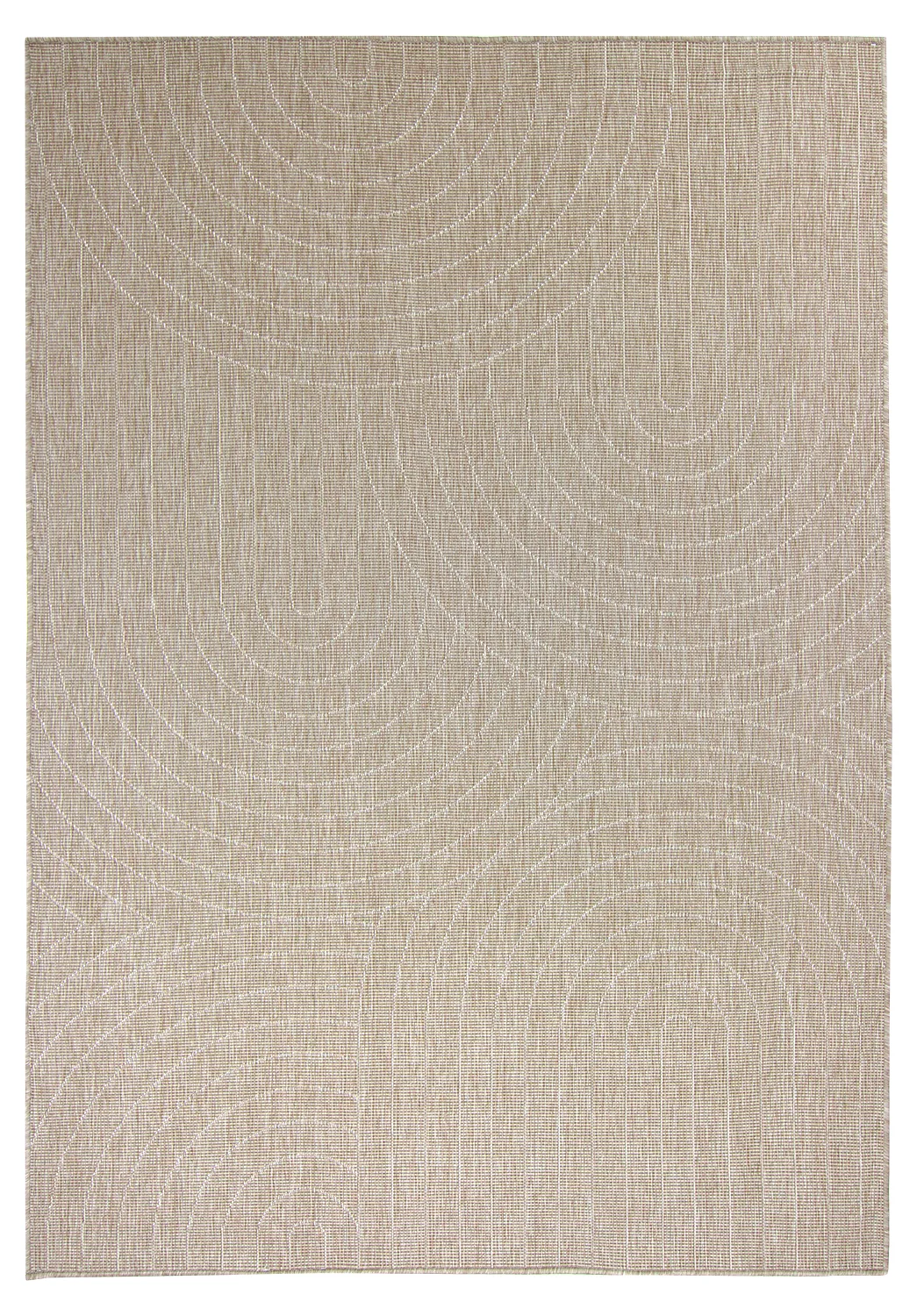 Innendørs/Utendørs tepper - Hayden (beige) (Størrelse: 160 x 230 cm)