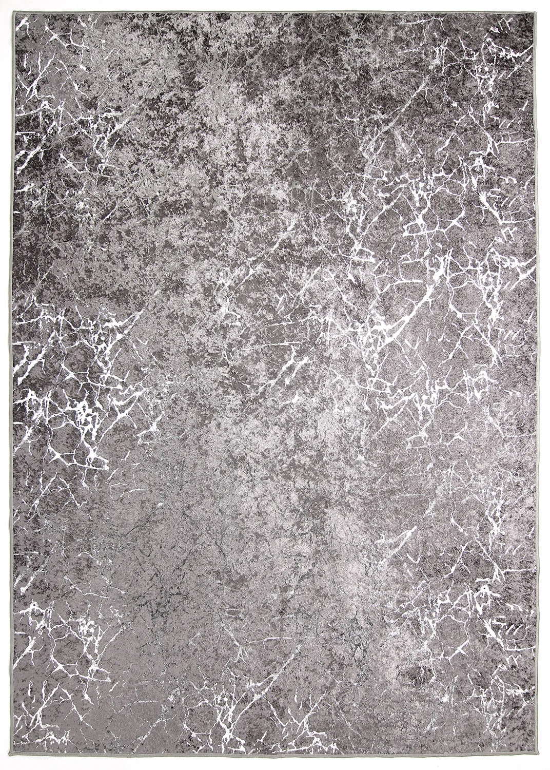 Wilton-teppe - Zaria (mørk grå/sølv) (Størrelse: 160 x 230 cm)