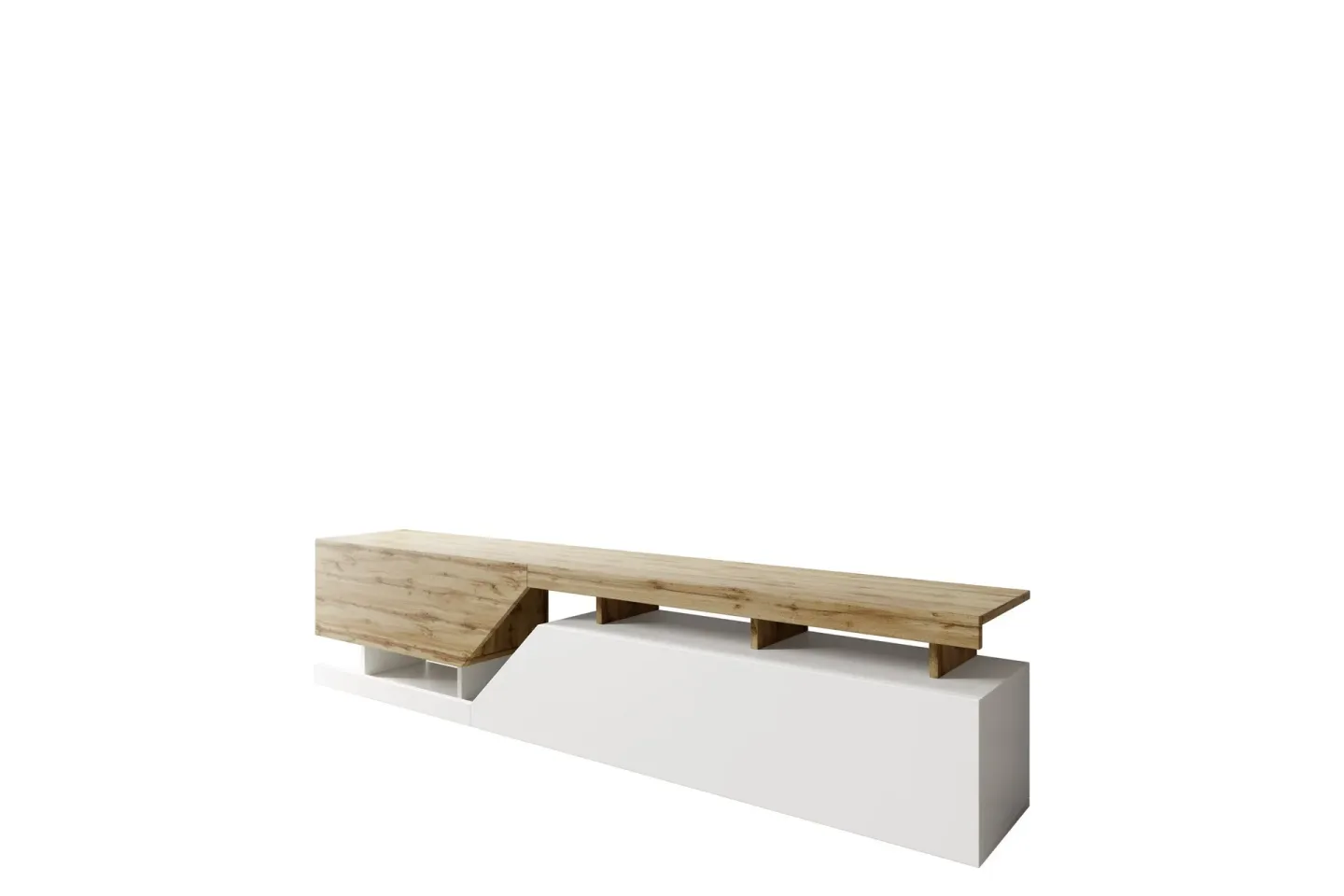 Ceelias Tv-bänk 200 cm - Vit