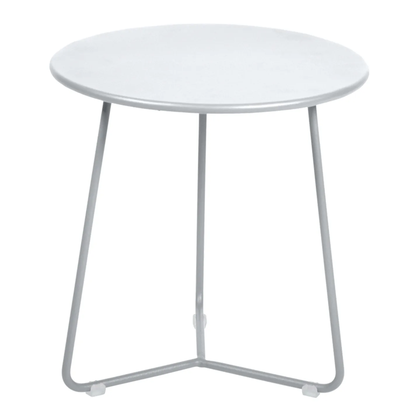 Fermob - Cocotte Occasional Table Cotton White 01 - Småbord och sidobord utomhus - Vit - Metall