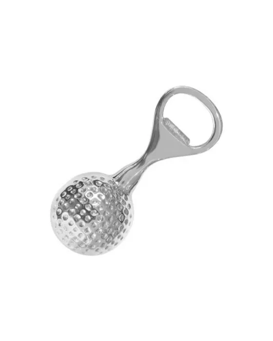 Golf Ball Bottle Opener Silver