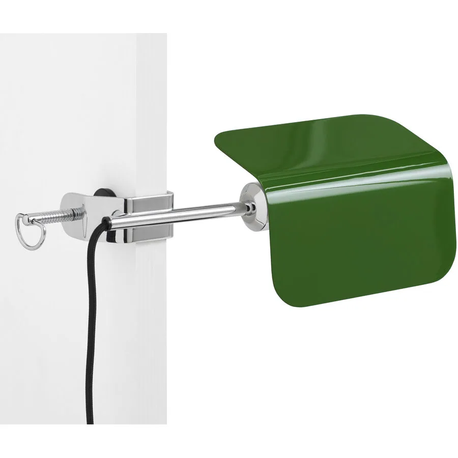 Designer-Wandlampe zum Klemmen HAY Apex E14 grün - Material: Stahl