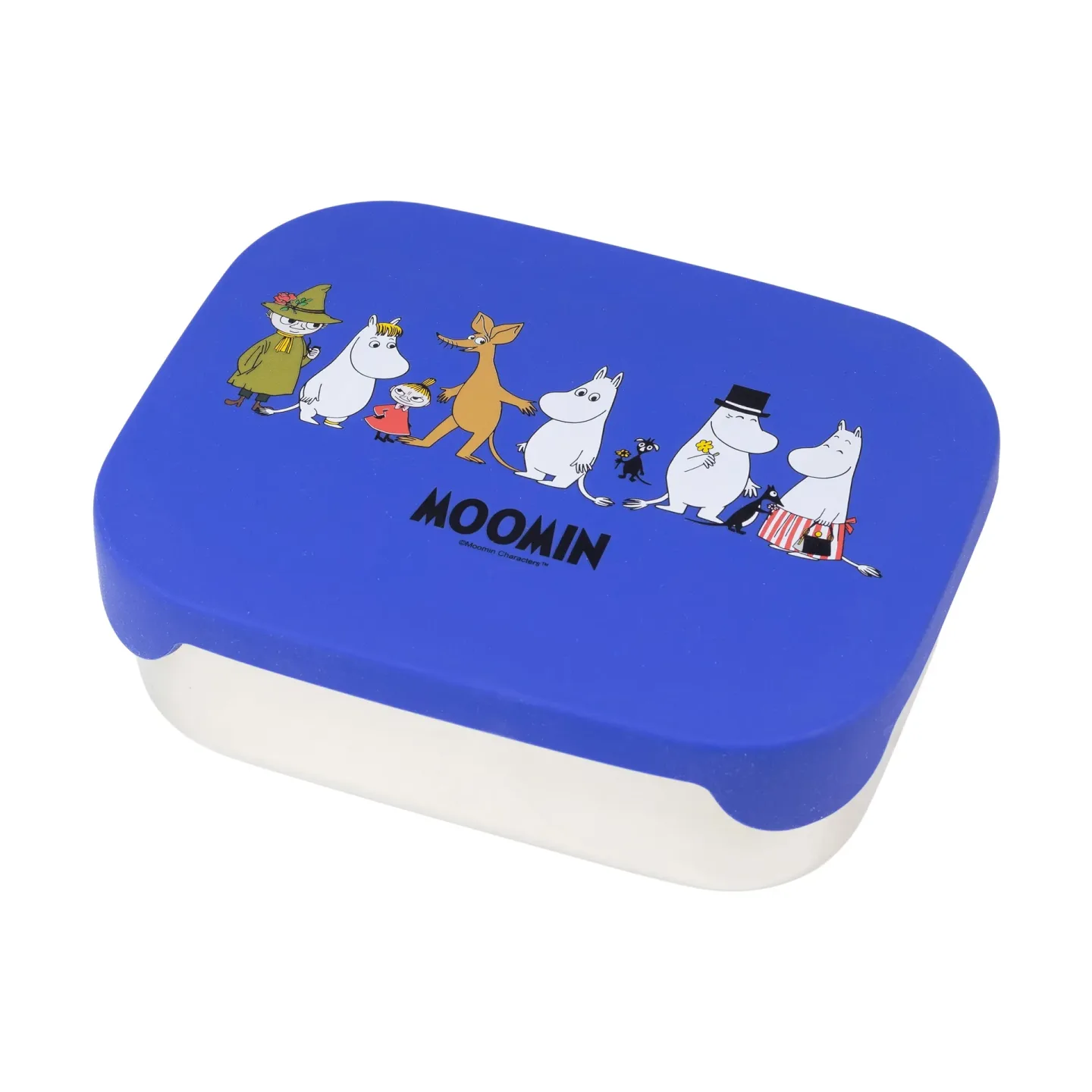 Rätt Start Mumin Family Metall-Lunchbox 13x17 cm Blau