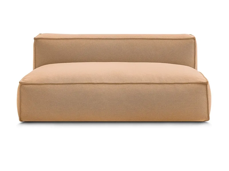 2er Gartensofa BOBOCHIC BIARRITZ Stoff chiniert orange