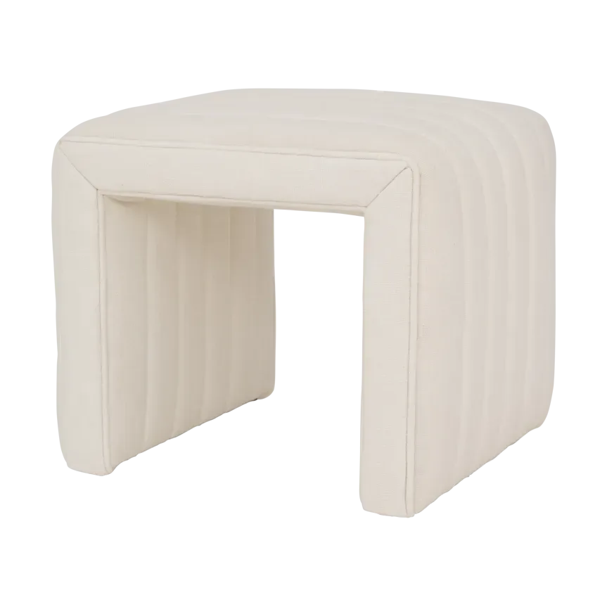 URBAN NATURE CULTURE Lyne Sitzpouf 46x35x38 cm Off white