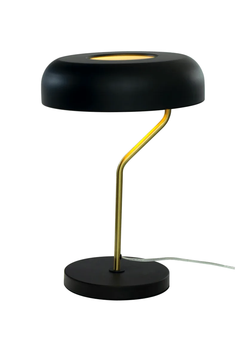 Aneta Lighting - Bremen 44cm - Bordslampa - Svart/mässing