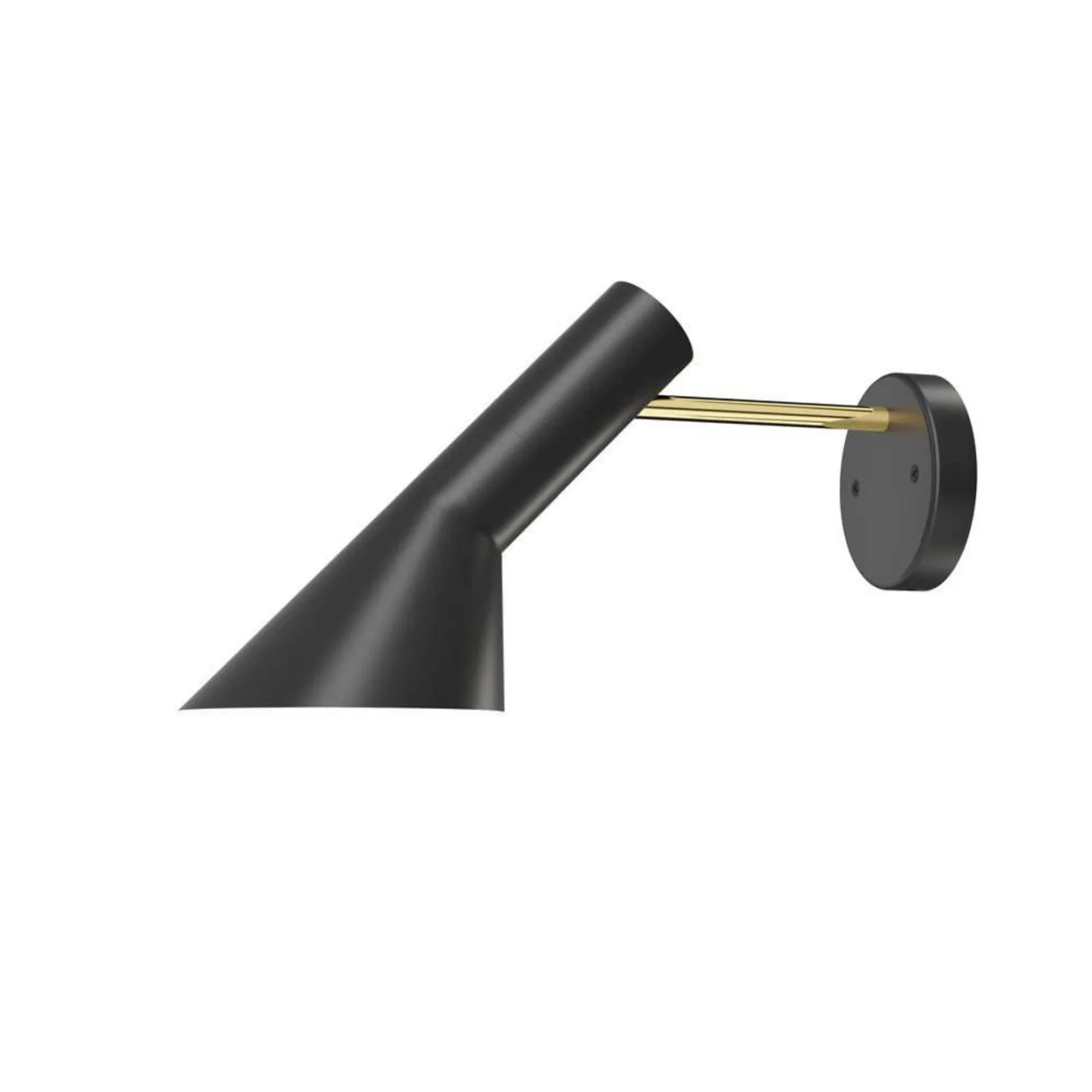 AJ Wandleuchte HW Brass/Black - Louis Poulsen - Wohnzimmer - Metall