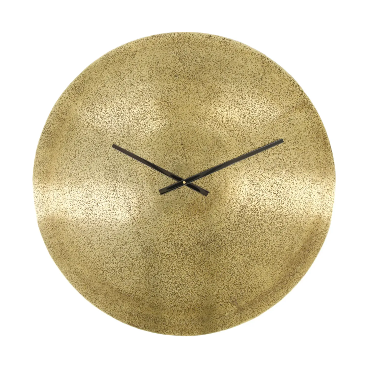 Decofinder Uhr Aurir, Aluminium, Antikmessing D: 58 cm | Schubiger Möbel