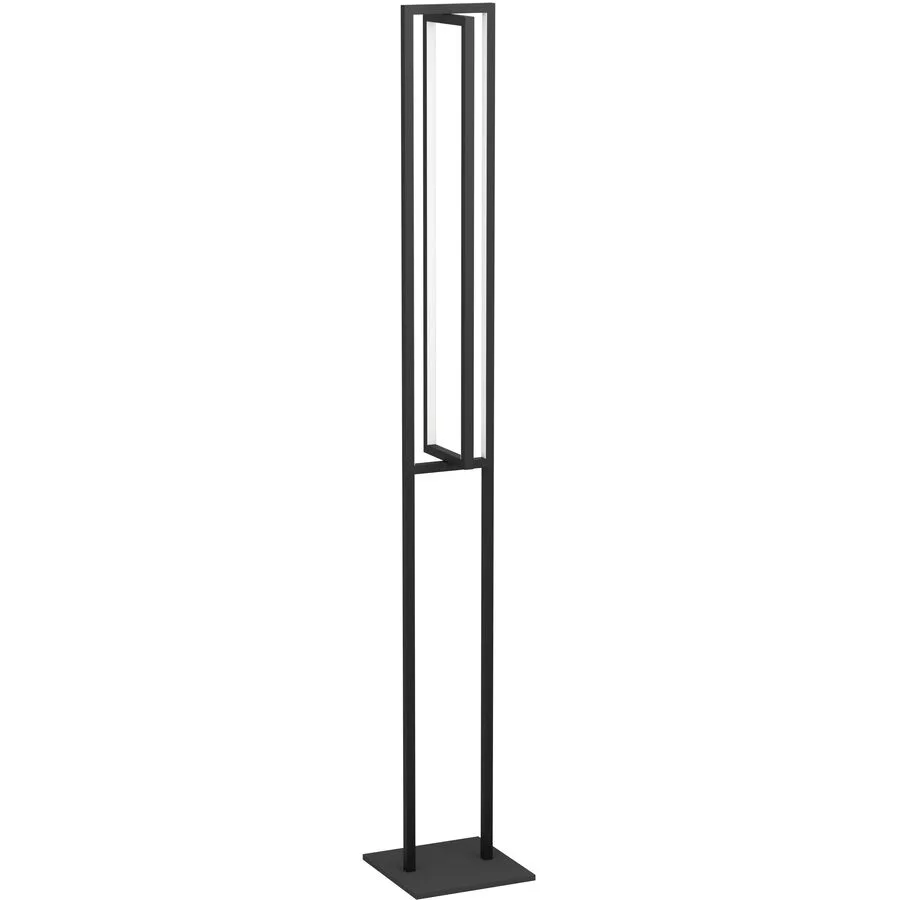 Eglo Stehlampe Siberia Schwarz Stahl 16 cm 133 cm - LED - LED Energiesparlampen