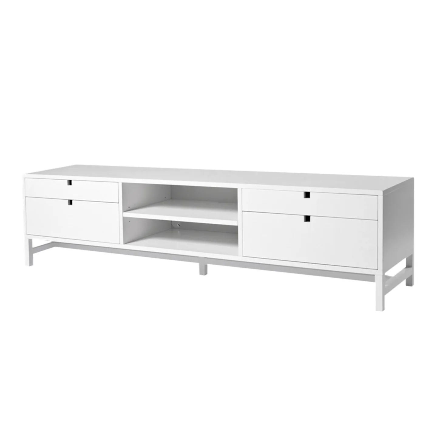 Mavis - Falsterbo Bänk 180 cm 4 Lådor Vitlack - Skänkar och sideboards - Martina Elgemark - Trä