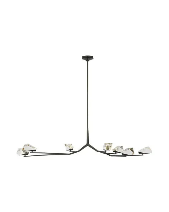 Carraig 65" 7 Light Chandelier Bronze