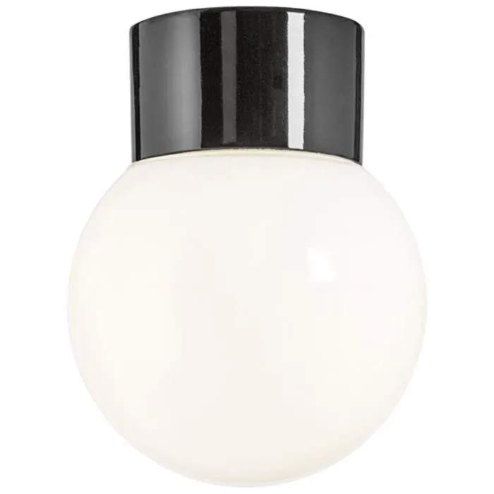 Ifö electric - Classic Glob Ø15 - Badrumslampa - Svart