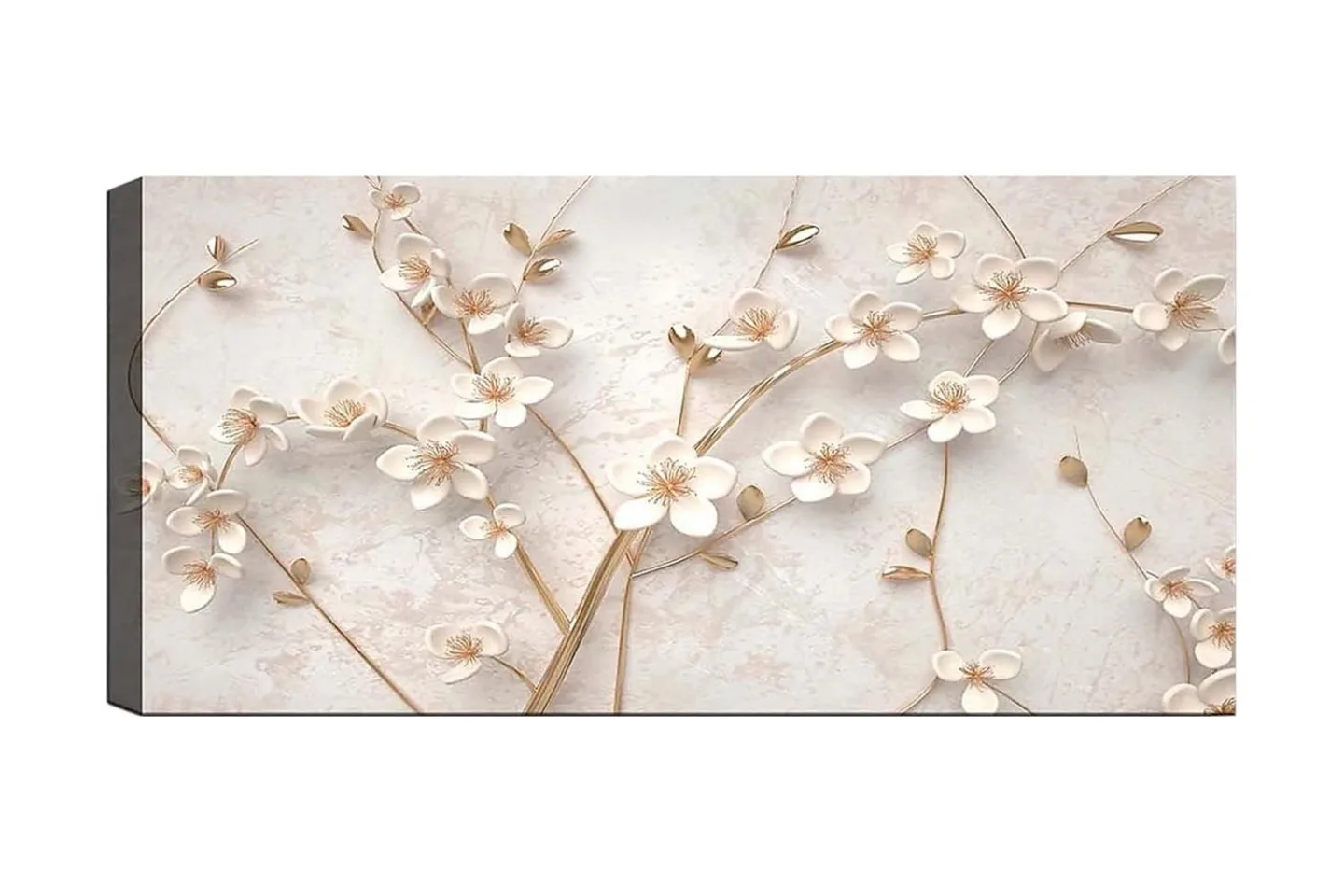 Canvastavla YTY Floral & Botanical Flerfärgad - 120x50 cm