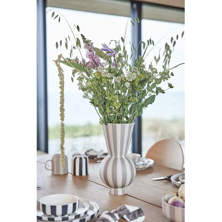 Teetasse OYOY Weiss Steinzeug H 9 cm 250 ml