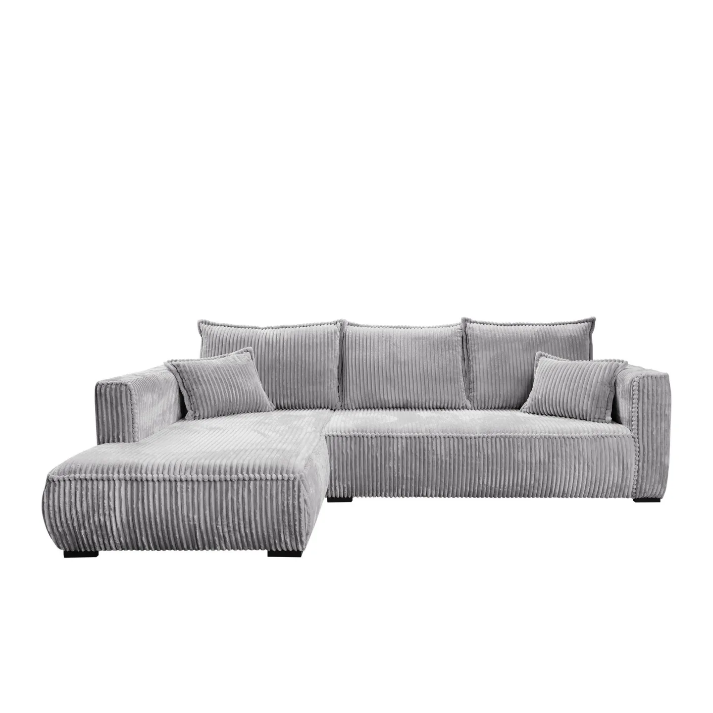 Puente 4-sits Soffa med divan - ljusgrå