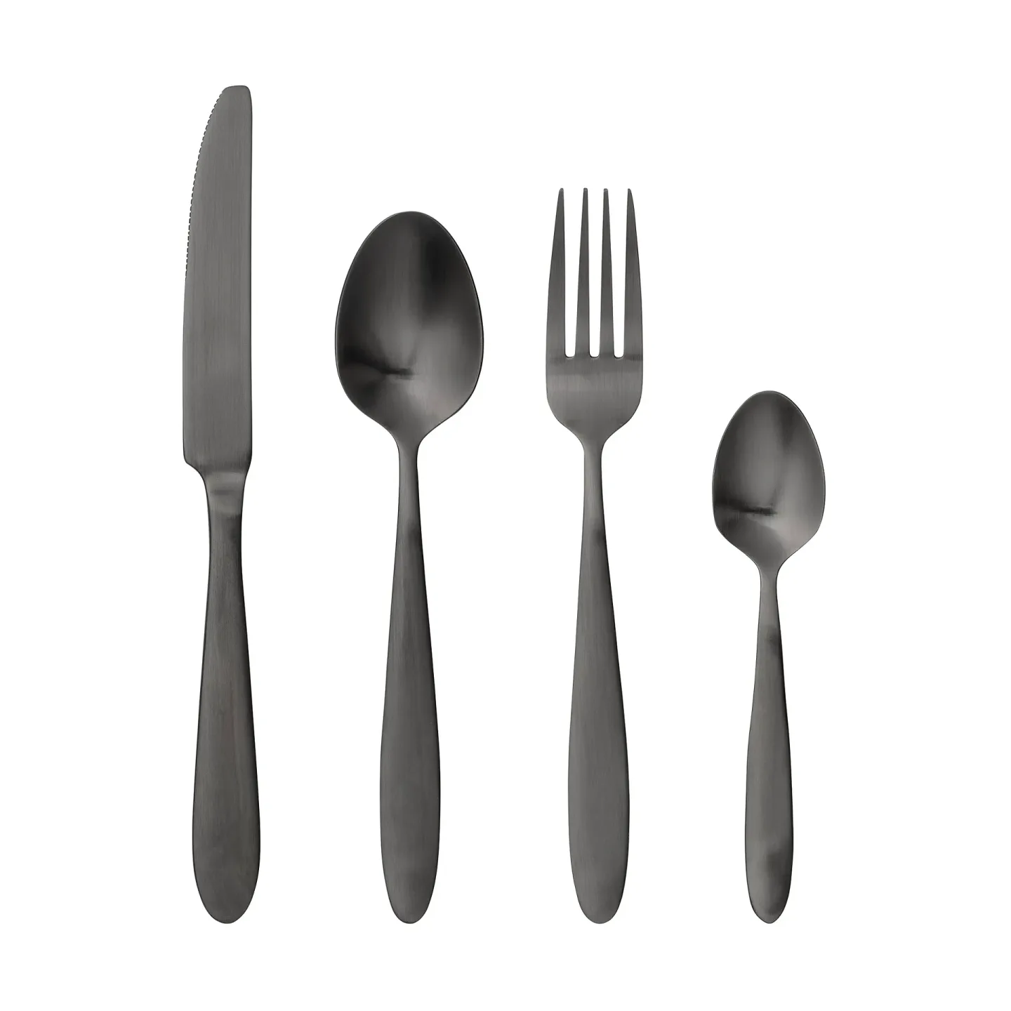 Bloomingville Frea Besteckset 4 Teile Schwarz